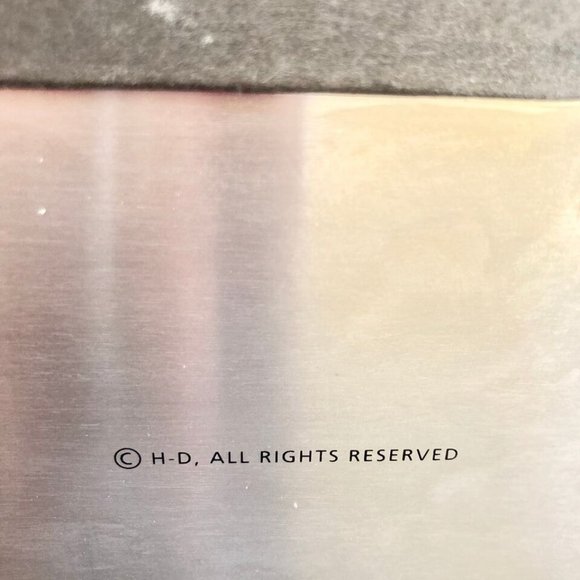 Vintage Harley Davidson Picture Photo Frame Motorcycle Destination Journey Logo - Picture 8 of 12